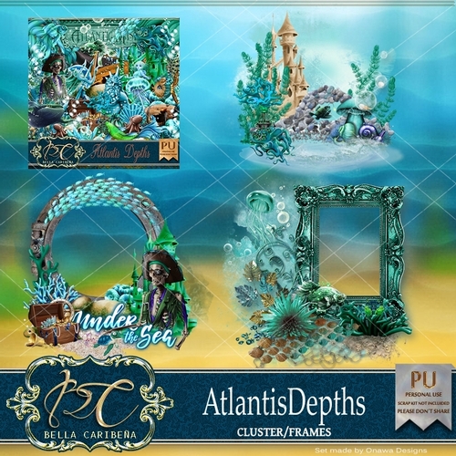 Atlantis Depths CF8, kit from Bella Caribena
