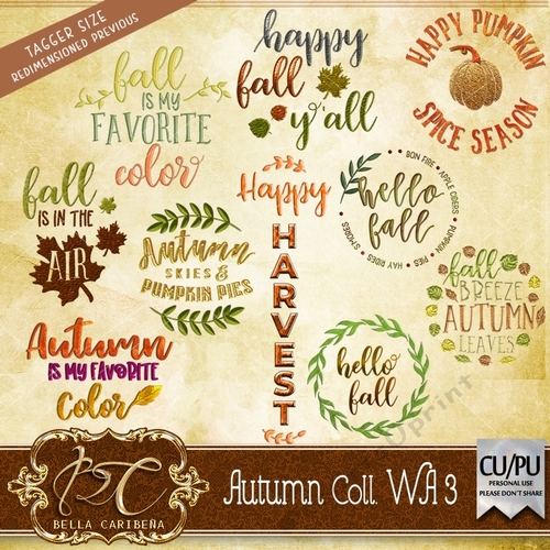 Autumn Coll WA3, from Bella Caribena 