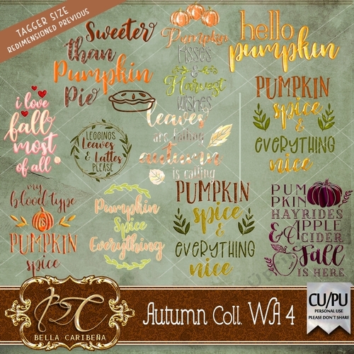 Autumn Coll WA4, from Bella Caribena 