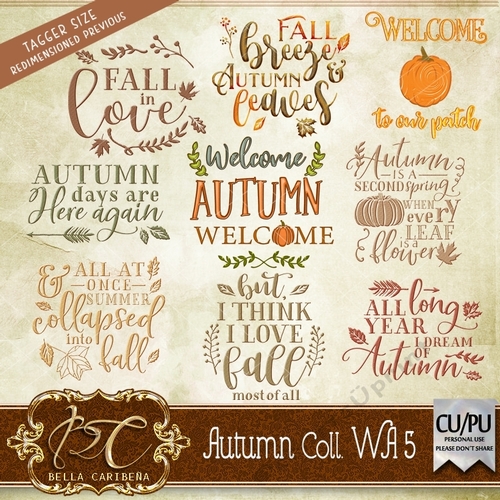 Autumn Coll WA5, from Bella Caribena 