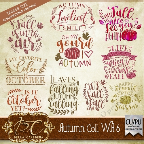Autumn Coll WA6, from Bella Caribena 