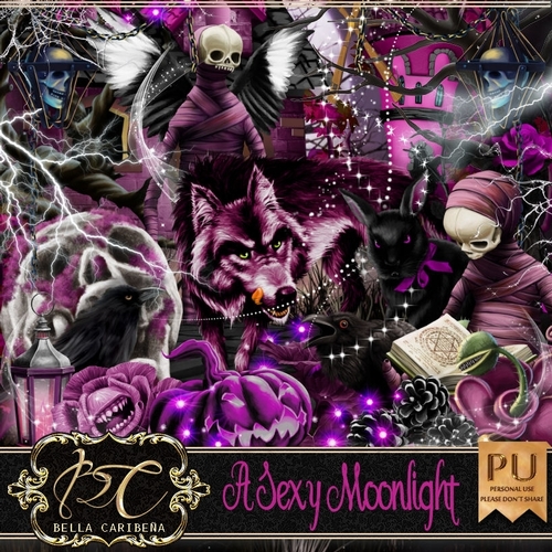 A Sexy Moonlight, kit from Bella Caribena 