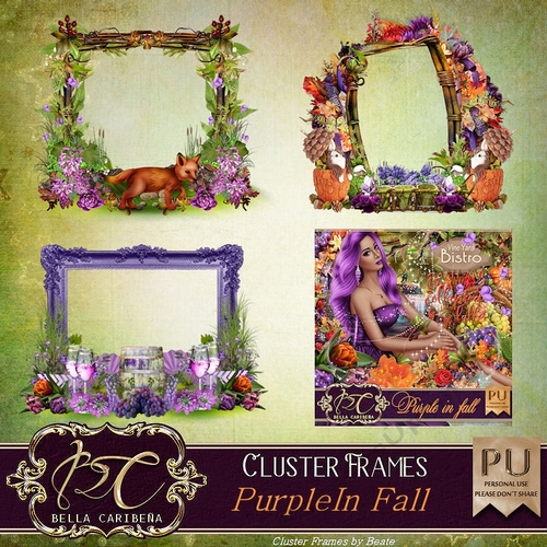 Purple in Fall CF 2, kit from Bella Caribena