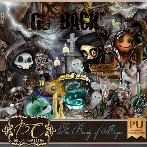 The Beauty of Magic, kit from Bella Caribena 