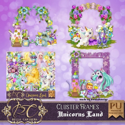 Unicorns Land CF4 from Bella Caribena 
