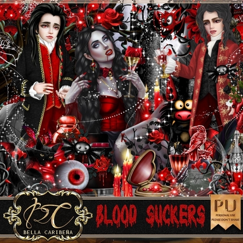 Blood Suckers, kit from Bella Caribena 