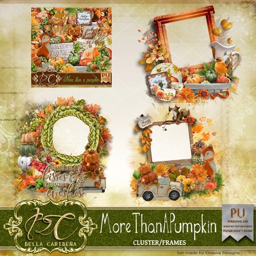 More Than A Pumpkin CF8, from Bella Caribena 