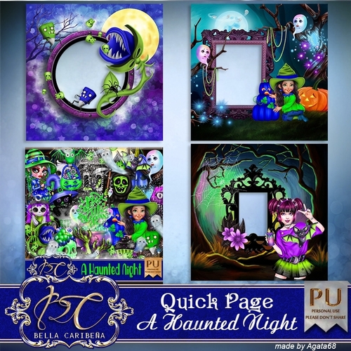 A Haunted Night QP6, from Bella Caribena 