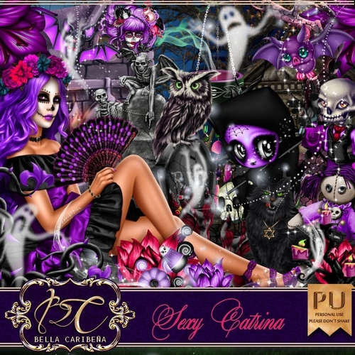 Sexy Catrina, kit from Bella Caribena 