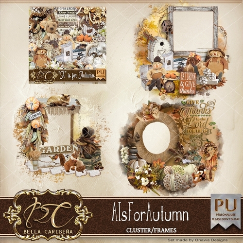 A Is For Autumn CF8,  from Bella Caribena 