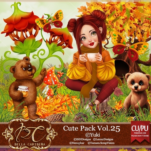 CU Cute Vol 25, CU/PU from Bella Caribena 