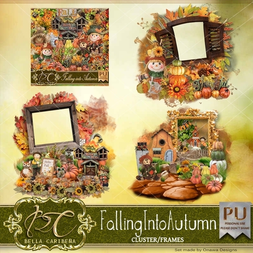 Falling into Autumn CF8,  from Bella Caribena 