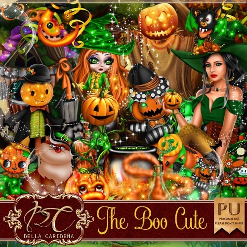 The Boo Crew, kit from Bella Caribena 