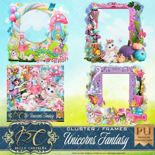 Unicorns Fantasy CF5,  from Bella Caribena  
