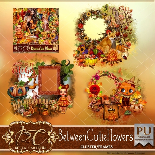 Between Cutie Flowers CF8, from Bella Caribena 