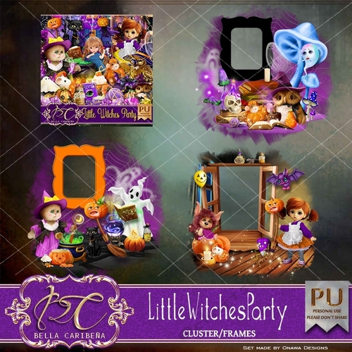 Little Witches Party CF8, from Bella Caribena 