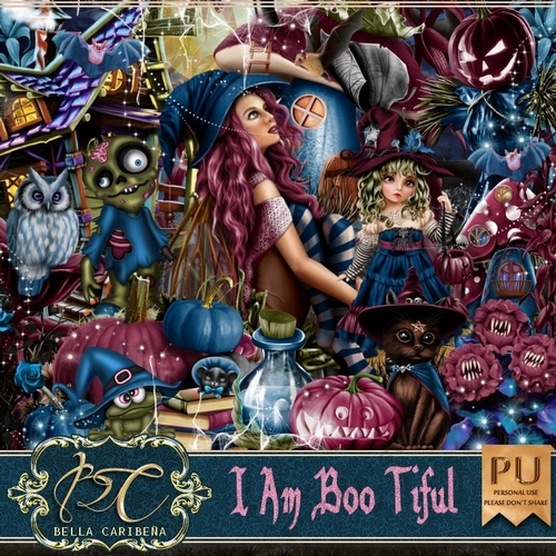 I Am Boo-Tiful, kit from Bella Caribena 