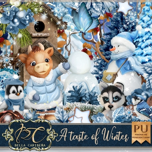 A Taste Of Winter, kit from Bella Caribena 
