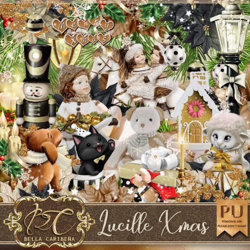 Lucille Xmas, kit from Bella Caribena 