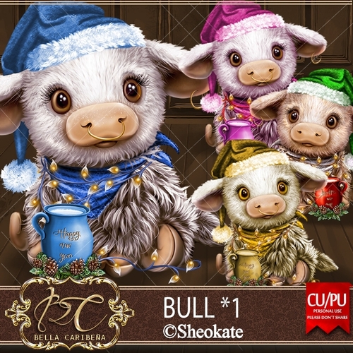 Bull 1, CU/PU pk, from Bella Caribena 