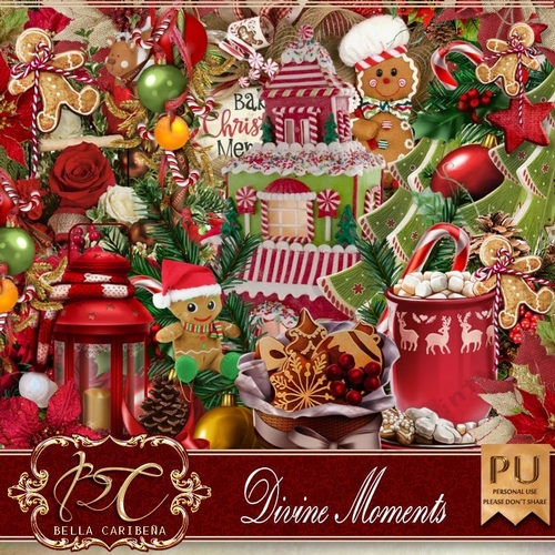 Divine Moments, kit from Bella Caribena 