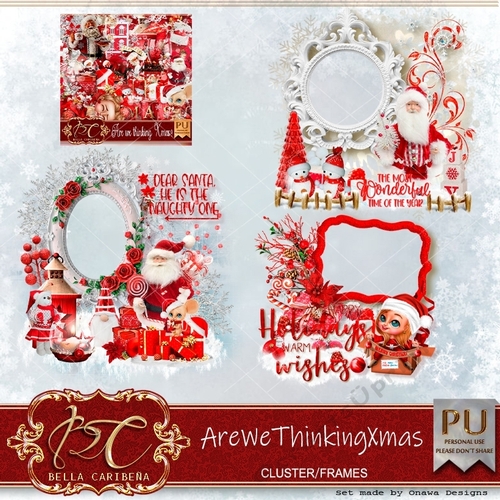 Are we thinking Xmas CF8, kit from Bella Caribena