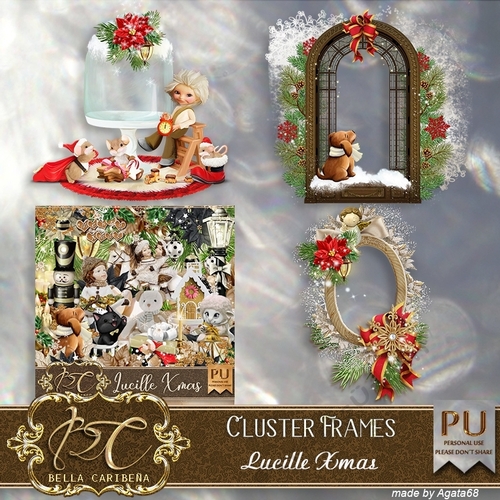  Lucille Xmas CF6, kit from Bella Caribena