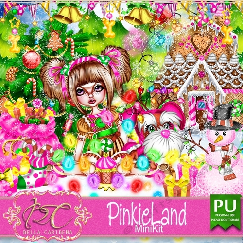 Pinkie Land, mini kit from Bella Caribena 
