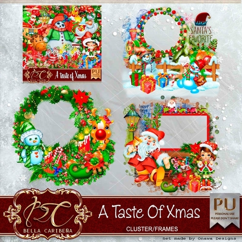 A Taste of Xmas CF8, kit from Bella Caribena 