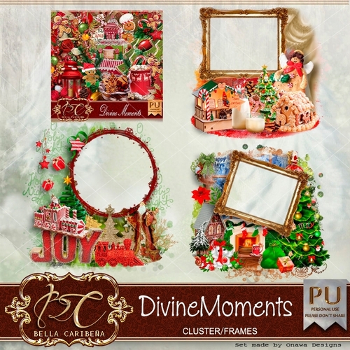 Divine Moments CF8,  kit from Bella Caribena 