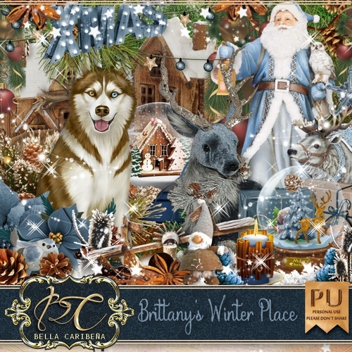 Brittanys Winter Place, kit from Bella Caribena 