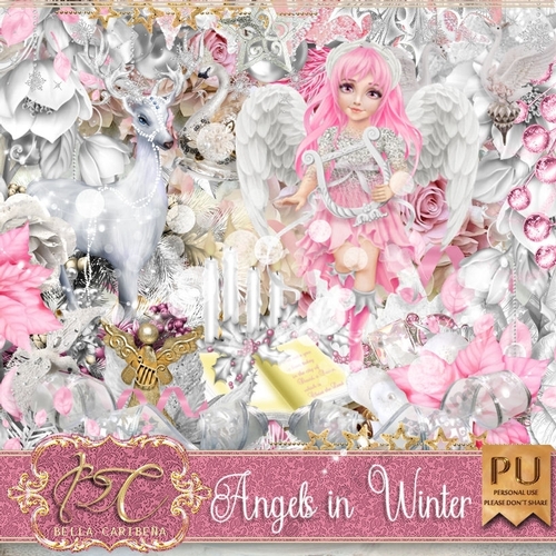 Angels In Winter, kit from Bella Caribena 