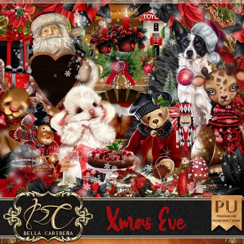 Xmas Eve, kit from Bella Caribena 