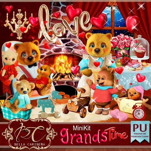 Grands Time, mini kit from Bella Caribena 