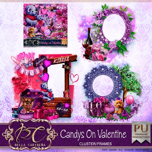Candys on Valentine  CF8, from Bella Caribena 