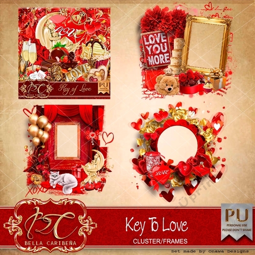 Key to Love CF8, from Bella Caribena 