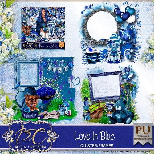 Love in Blue CF8, from Bella Caribena 
