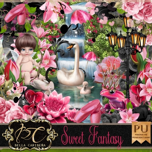 Sweet Fantasy, kit from Bella Caribena 