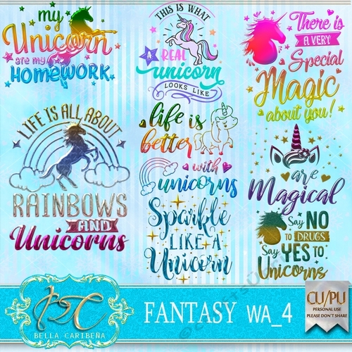Fantasy WA 4, CU/PU pk from Bella Caribena 