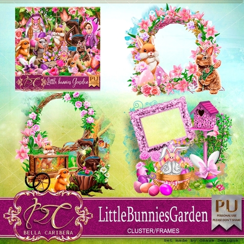 Little Bunnies CF8, from Bella Caribena 