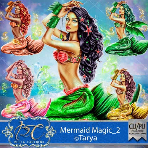 Mermaid Magic 2, CU/PU from Bella Caribeña