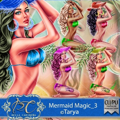 Mermaid Magic 3, CU/PU from Bella Caribeña