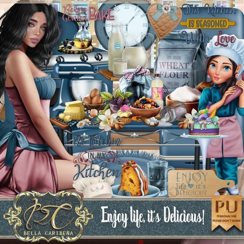 Enjoy life its Delicious, kit from Bella Caribeña
