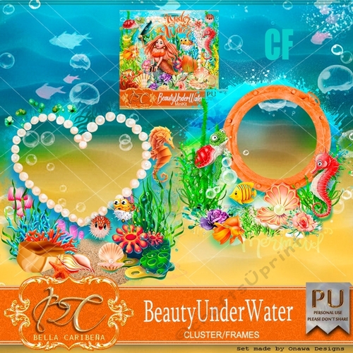 Beauty Under Water CF8, from Bella Caribeña
