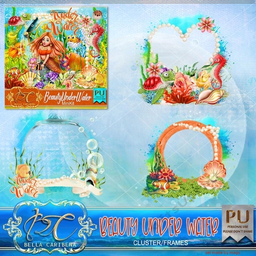 Beauty Under Water CF7,  from Bella Caribeña