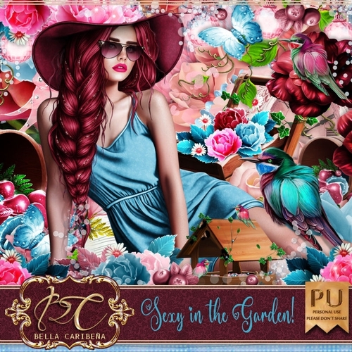 Sexy in the Garden,  kit from Bella Caribeña 