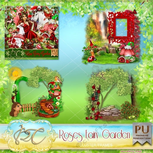 Roses Fairy Garden CF7 , from Bella Caribeña 