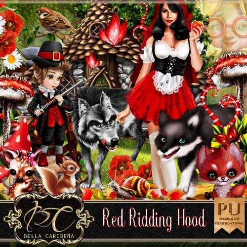 Red Ridding Wood, kit from Bella Caribeña 
