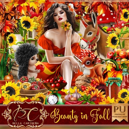 Beauty in Fall, kit from Bella Caribeña 