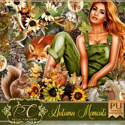 Autumn Moments, kit from Bella Caribeña 